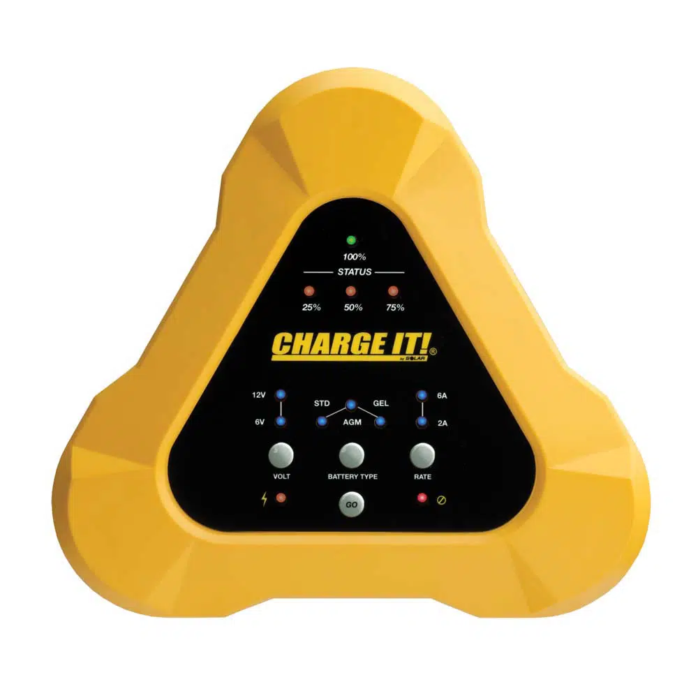 Solar 6/12 Volt 6/2 Amp Smart Charger - 4506