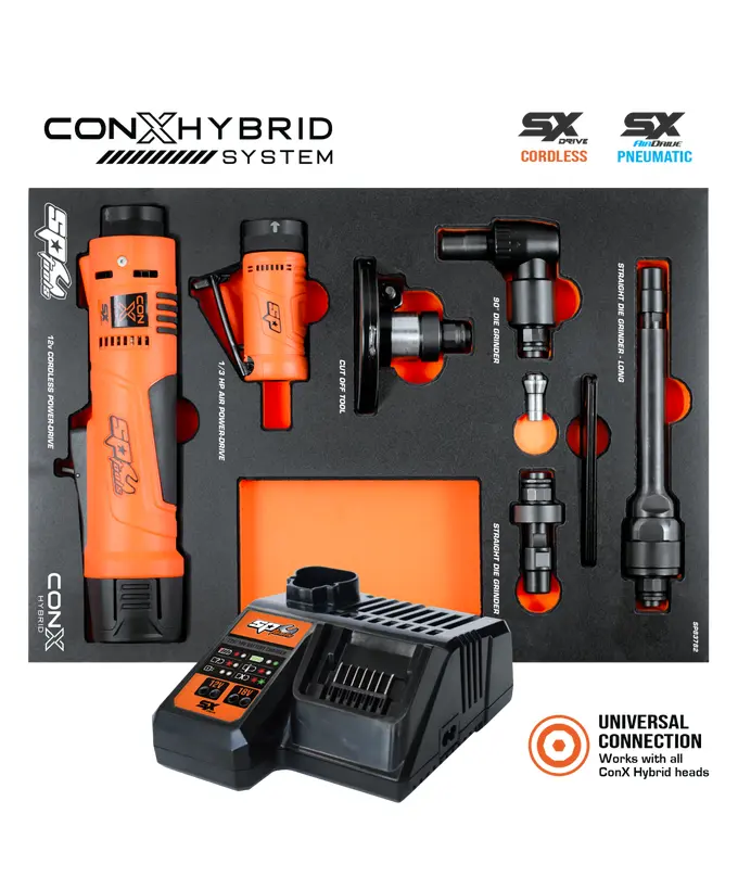 SP TOOLS ConX Hybrid Cut & Grind System Kit