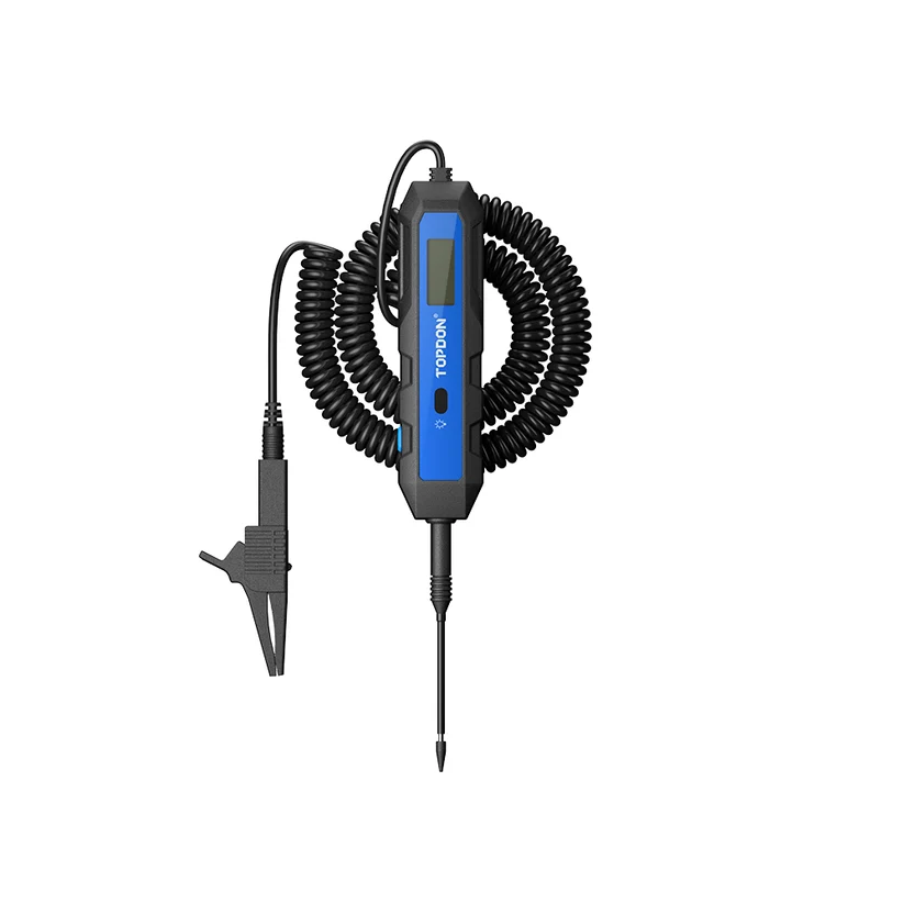 TOPDON Auto Circuit Tester w/ Load Test, LCD, Polarity Alerts