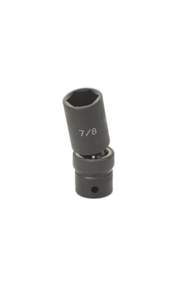 GREY PNEUMATIC 1/2" Drive x 1-1/8" Deep Length Universal Impact Socket