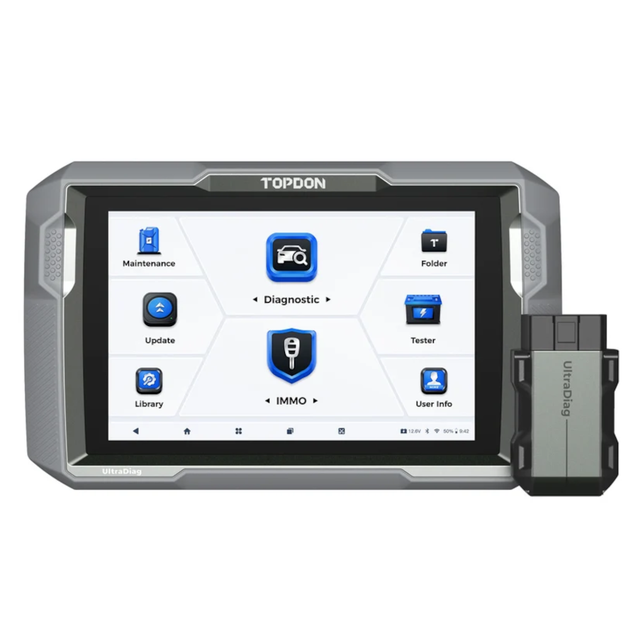 TOPDON 8" Scan Tool & Key Programming w/Bi-Directional Controls